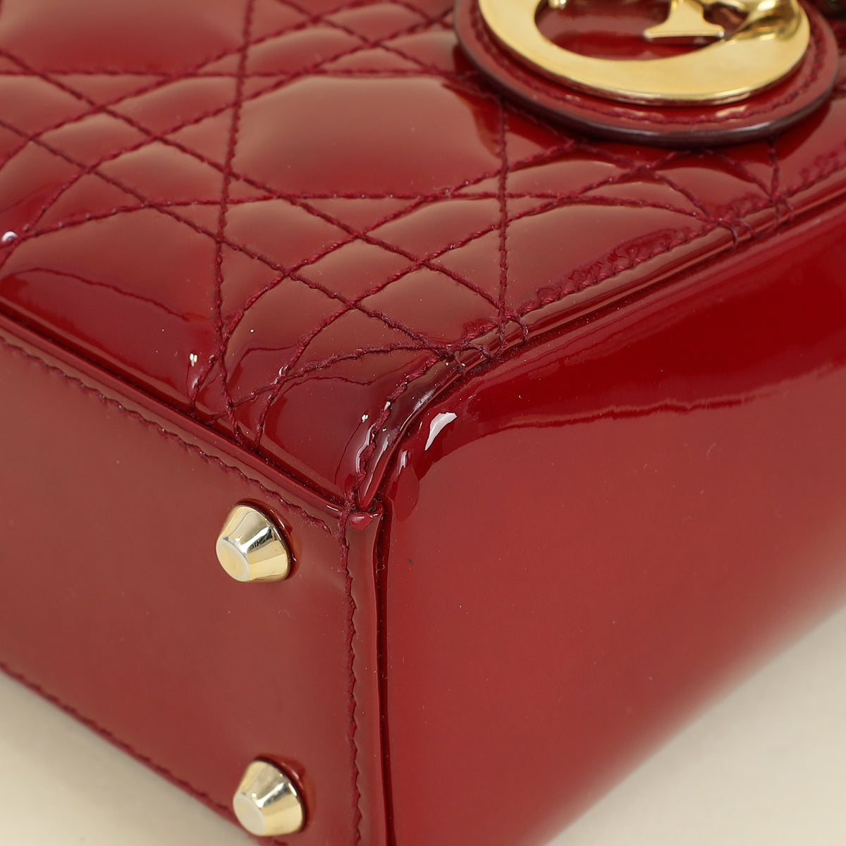 Dior Lady Dior Leather Handbag Style 112 Rovelle Bags