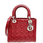 Christian Dior Red Lady Dior Bag Rovelle Bags