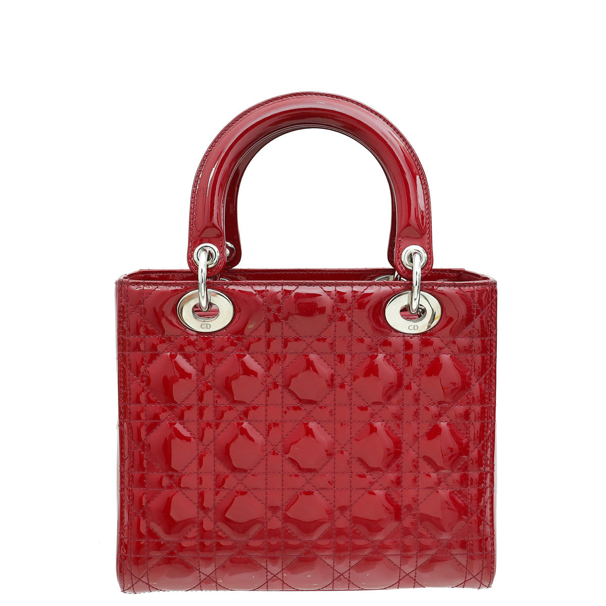 Christian Dior Red Lady Dior Bag Rovelle Bags