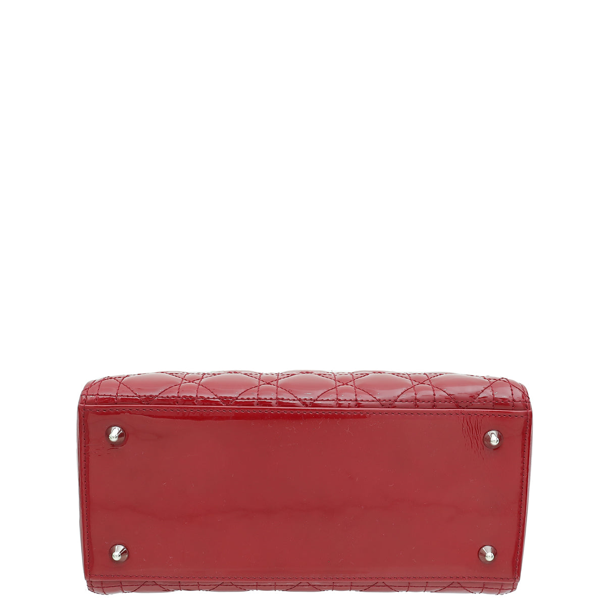 Christian Dior Red Lady Dior Bag Rovelle Bags