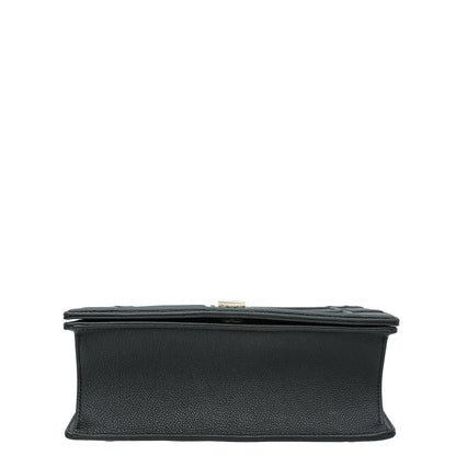 Christian Dior Black Diorama Flap Medium Bag Rovelle Bags