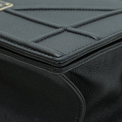 Christian Dior Black Diorama Flap Medium Bag Rovelle Bags
