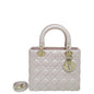 Christian Dior Light Pink Lady Dior Lambskin Medium Bag Rovelle Bags