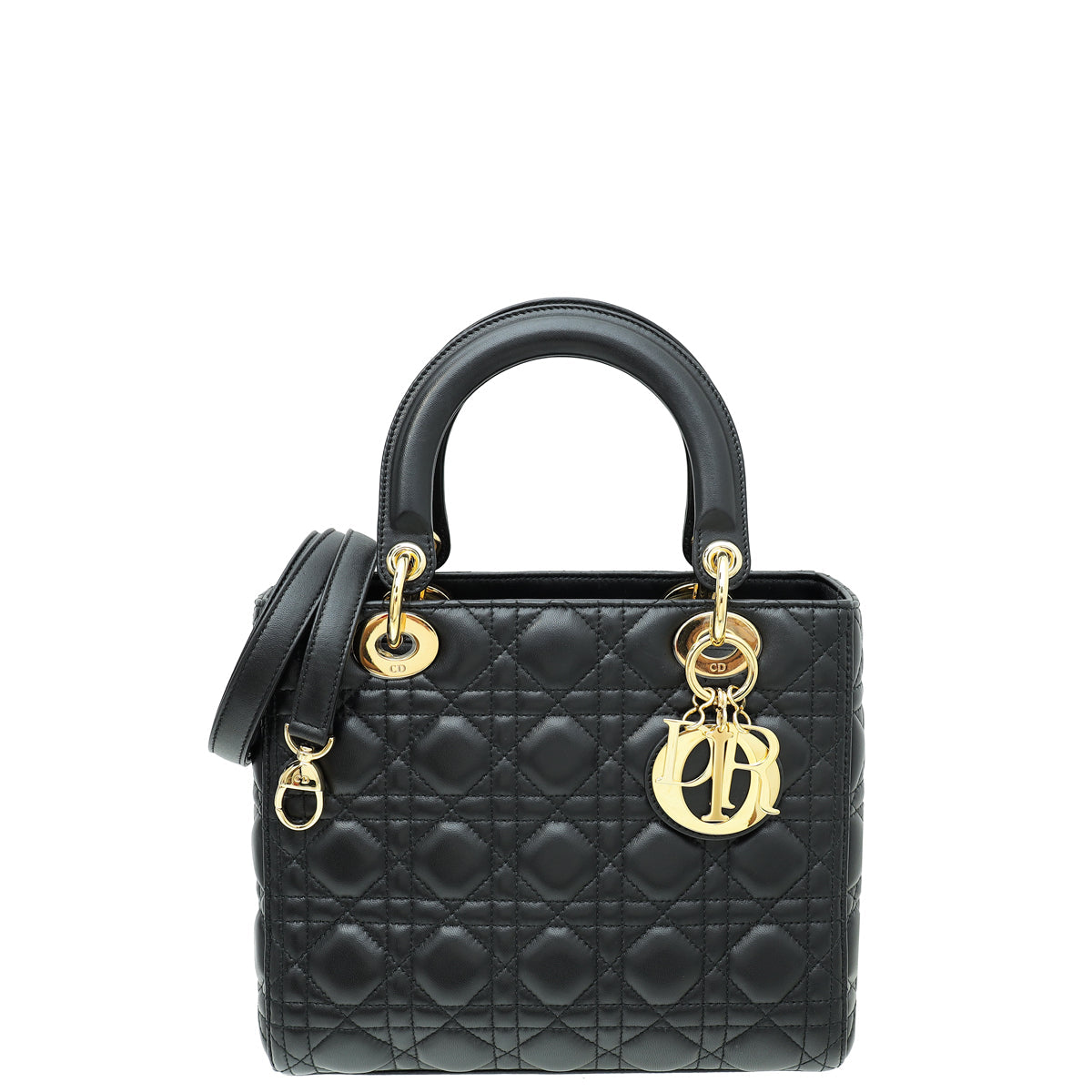 Dior Lady Dior Leather Handbag Style 11 Rovelle Bags