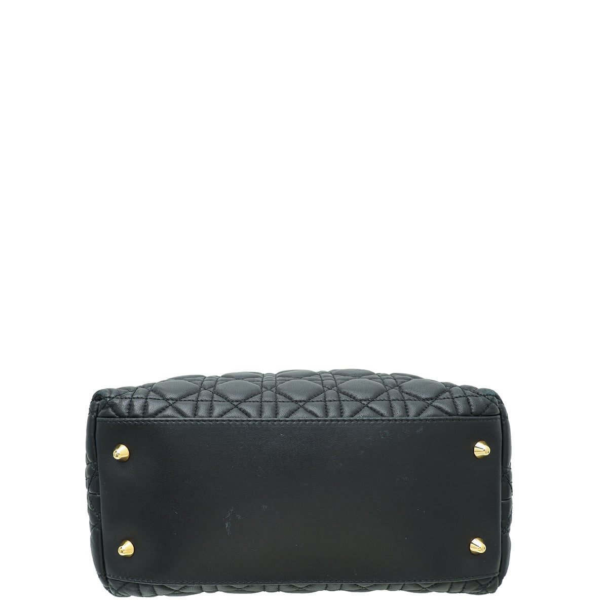 Christian Dior Black Lady Dior Cannage Soft Tote Bag Rovelle Bags