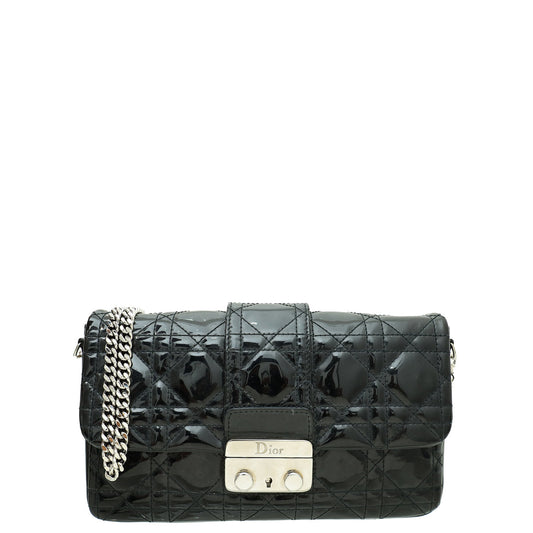 Christian Dior Black Miss Dior Promenade Chain Crossbody Bag Rovelle Bags