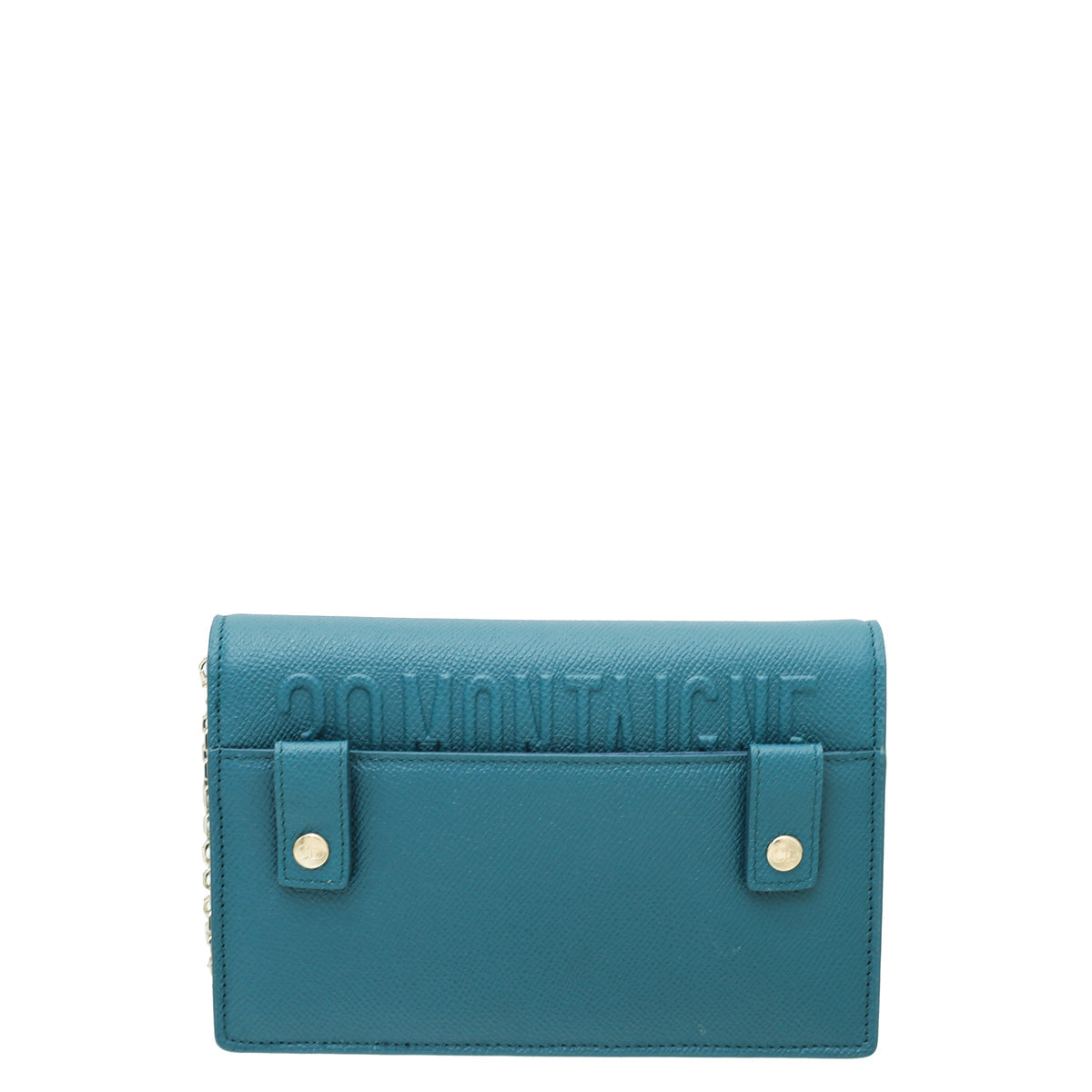Christian Dior Turquoise 2-In-1 30 Montaigne Pouch Rovelle Bags