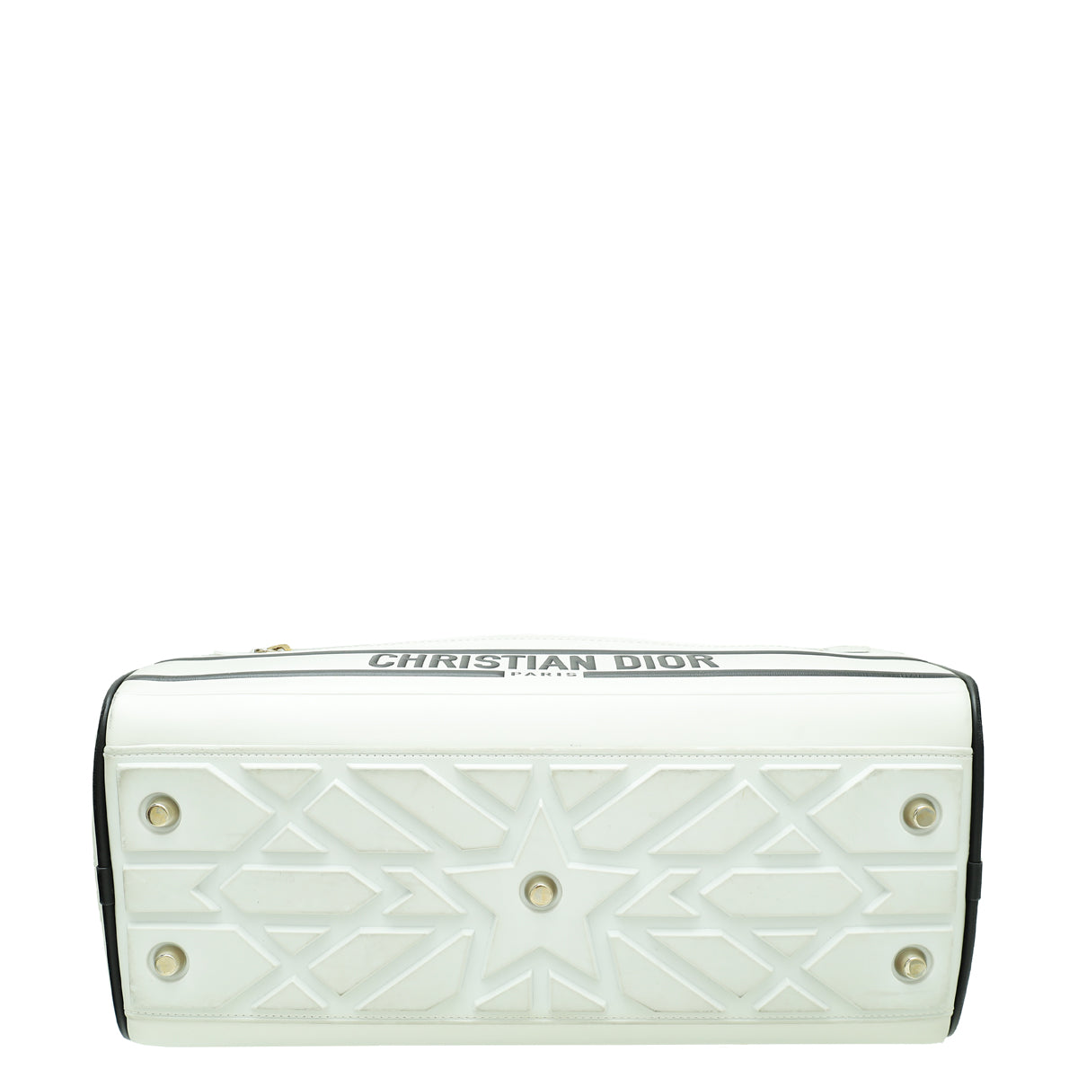 Christian Dior Bicolor Vibe Zip Bowling Medium Bag Rovelle Bags