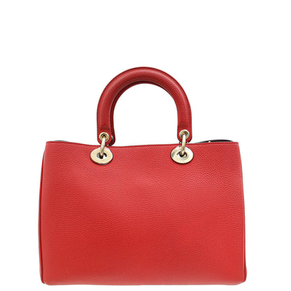Christian Dior Red Diorissimo Tote Medium Bag Rovelle Bags