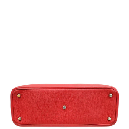 Christian Dior Red Diorissimo Tote Medium Bag Rovelle Bags