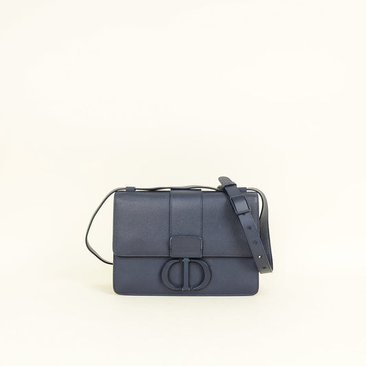 Christian Dior Indigo Blue 30 Montaigne Flap Shoulder Bag Rovelle Bags