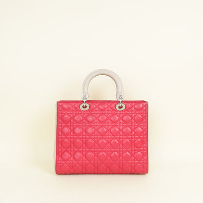 Dior Lady Dior Leather Handbag Style 109 Rovelle Bags