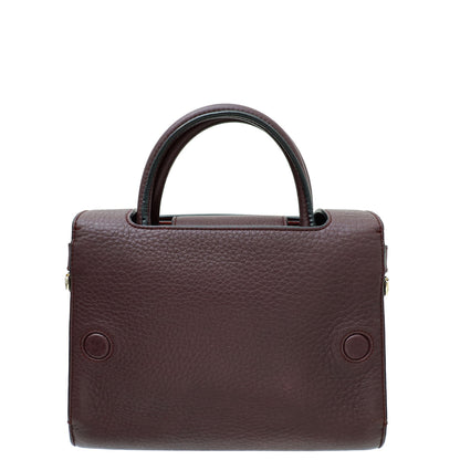 Christian Dior Burgundy Diorever Top Handle Small Bag Rovelle Bags