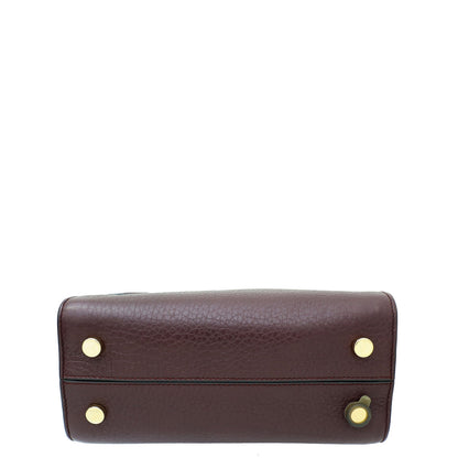 Christian Dior Burgundy Diorever Top Handle Small Bag Rovelle Bags