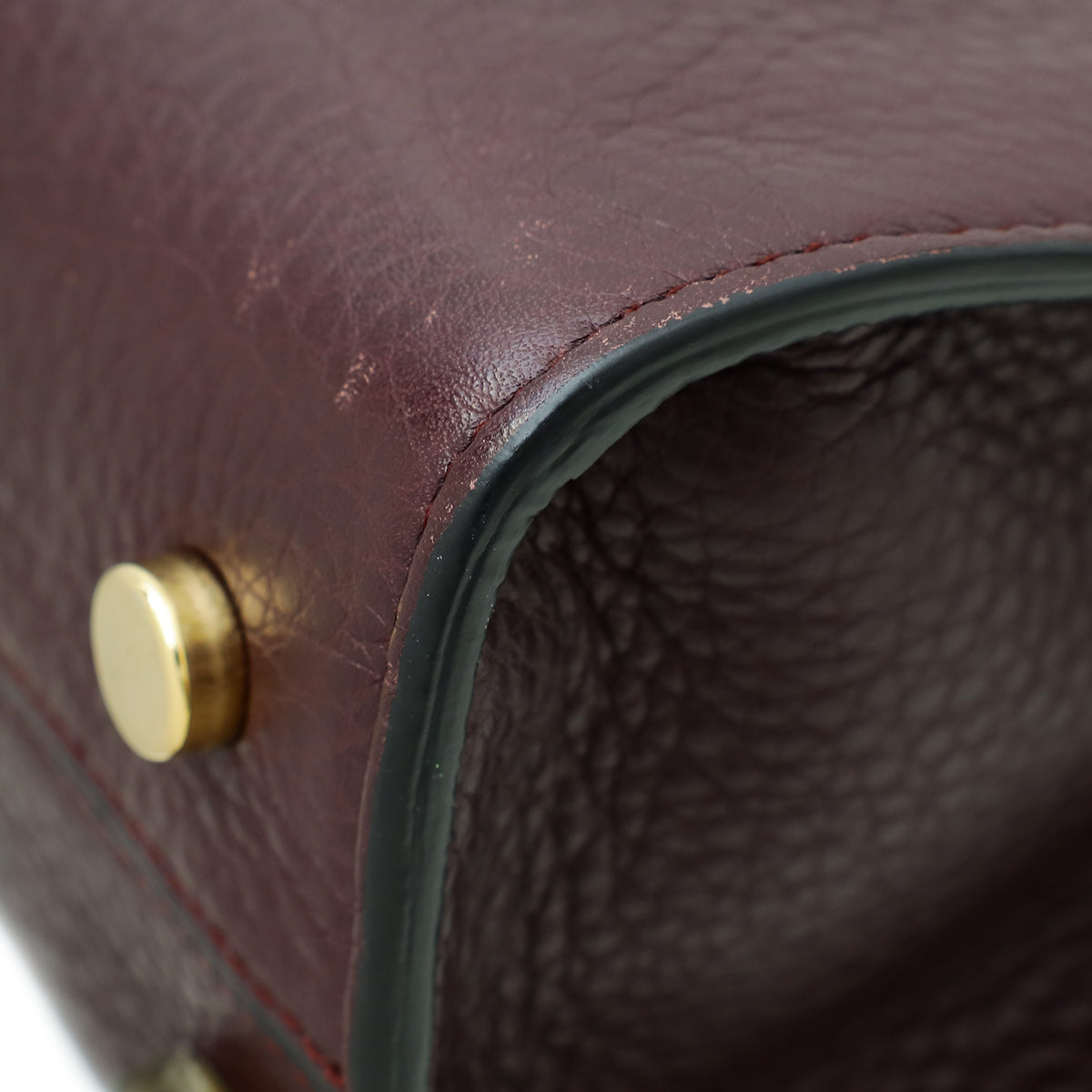 Christian Dior Burgundy Diorever Top Handle Small Bag Rovelle Bags