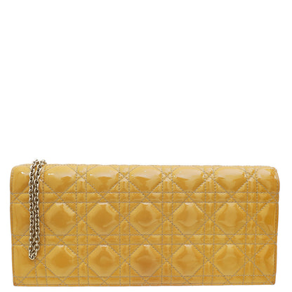 Dior Lady Dior Leather Clutch Beige Rovelle Bags