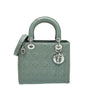 Christian Dior Light Gray Lady Dior Medium Bag Rovelle Bags