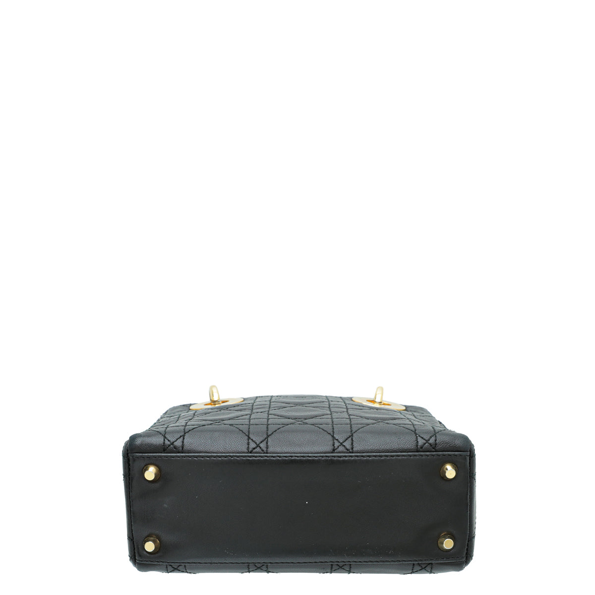Christian Dior Black Lady Dior Mini Bag Rovelle Bags