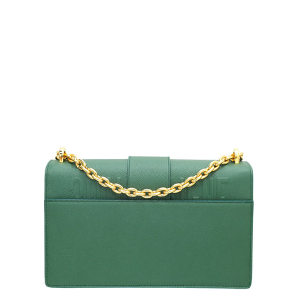 Christian Dior Forest Green Montaigne 30 Chain Shoulder Bag Rovelle Bags