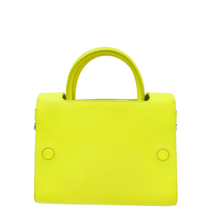 Christian Dior Neon Yellow Diorever Mini Top Handle Bag Rovelle Bags