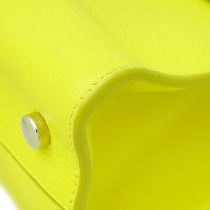 Christian Dior Neon Yellow Diorever Mini Top Handle Bag Rovelle Bags