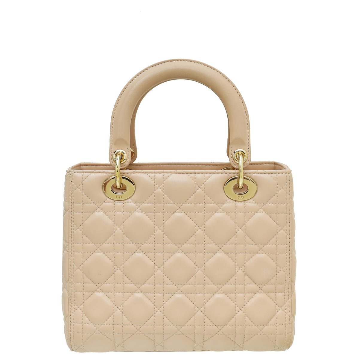 Christian Dior Nude Lady Dior Medium Bag Rovelle Bags