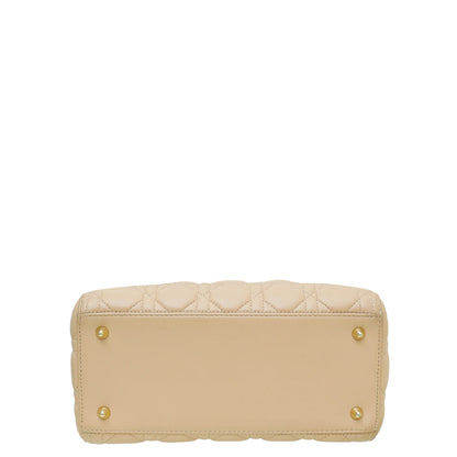 Christian Dior Nude Lady Dior Medium Bag Rovelle Bags