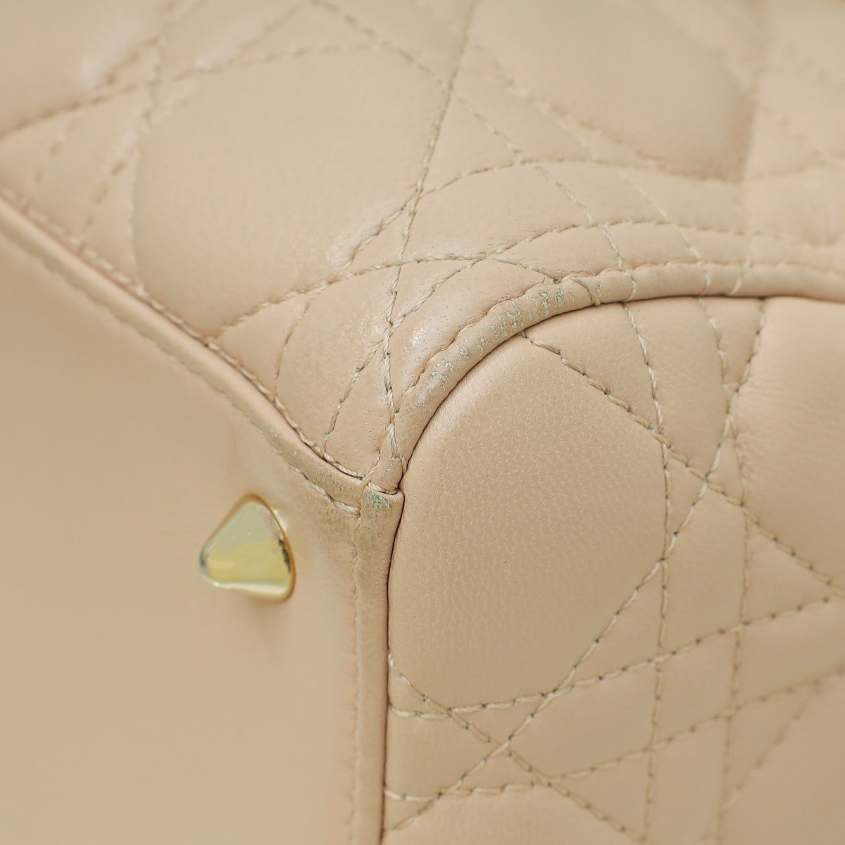 Christian Dior Nude Lady Dior Medium Bag Rovelle Bags