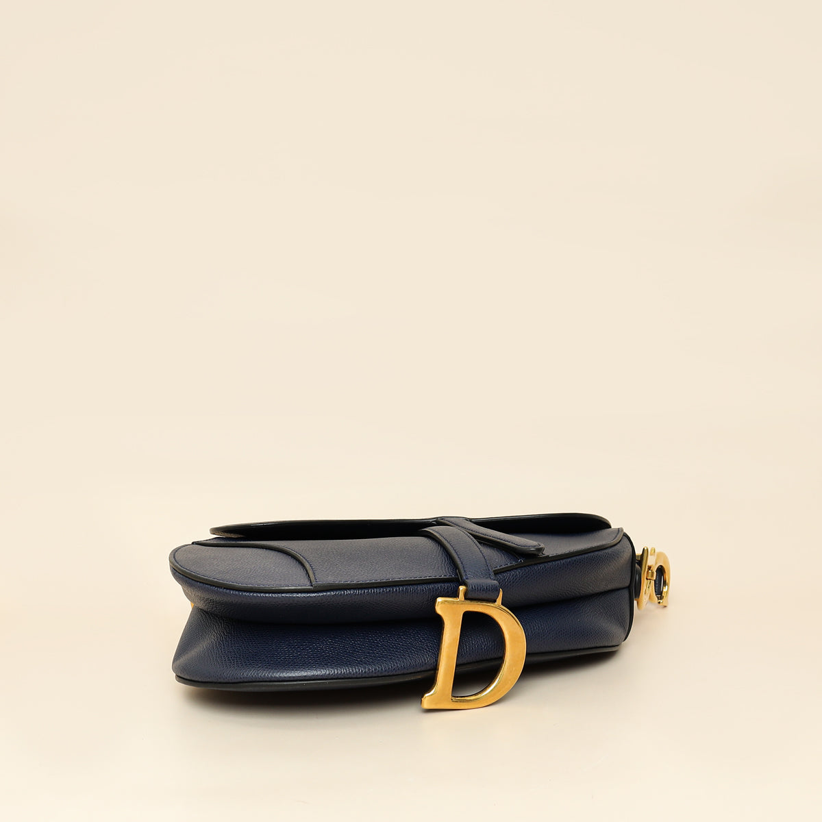 Christian Dior Navy Saddle Medium Bag Rovelle Bags