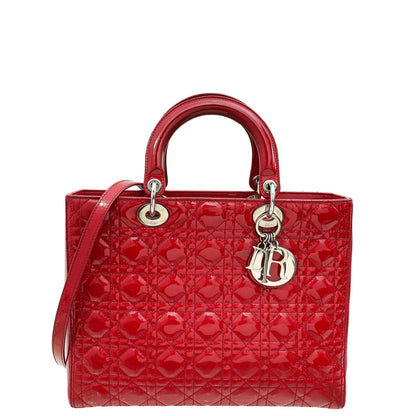 Dior Lady Dior Leather Handbag Style 60 Rovelle Bags
