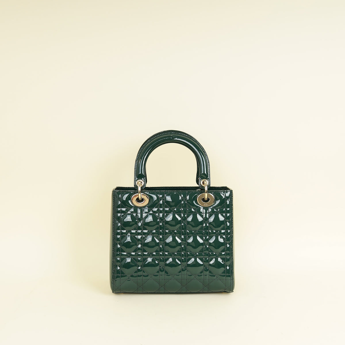 Christian Dior Emerald Green Lady Dior Medium Bag Rovelle Bags