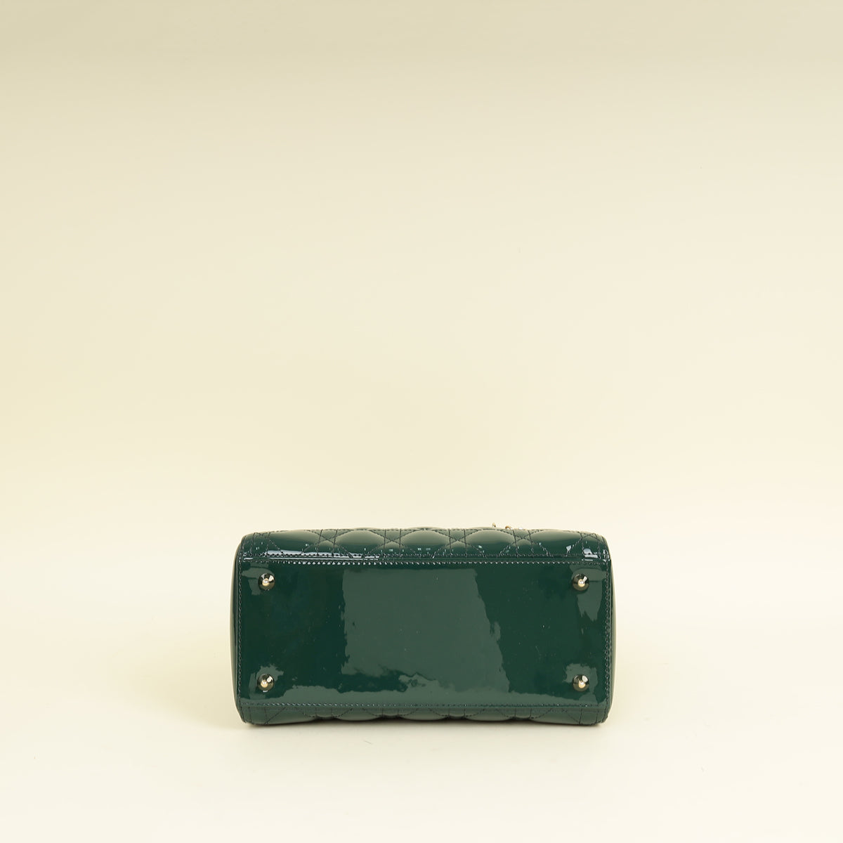 Christian Dior Emerald Green Lady Dior Medium Bag Rovelle Bags