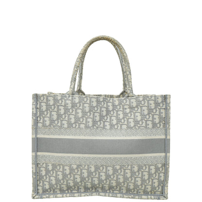Christian Dior Grey Book Tote Medium Bag Rovelle Bags
