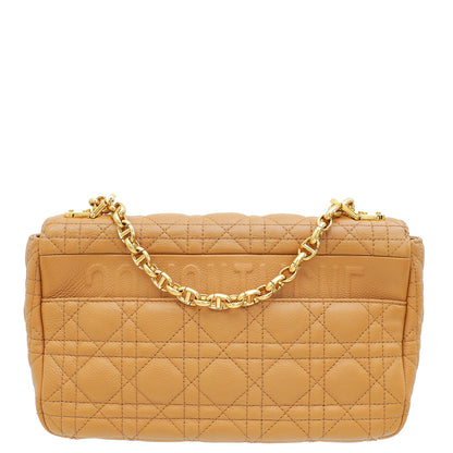 Christian Dior Caramel Caro Medium Bag Rovelle Bags