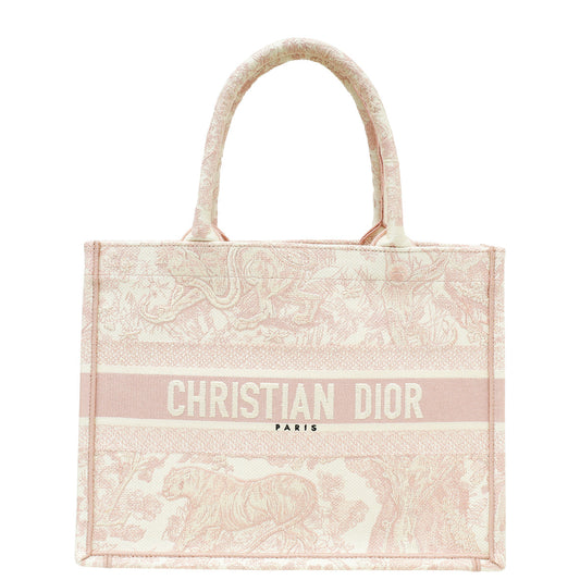 Christian Dior Bicolor Toile De Jouy Book Tote Medium Bag Rovelle Bags
