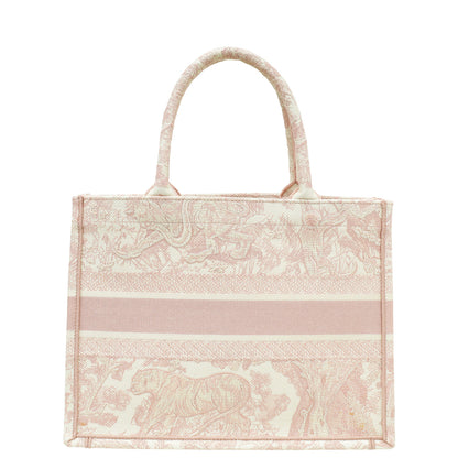 Christian Dior Bicolor Toile De Jouy Book Tote Medium Bag Rovelle Bags