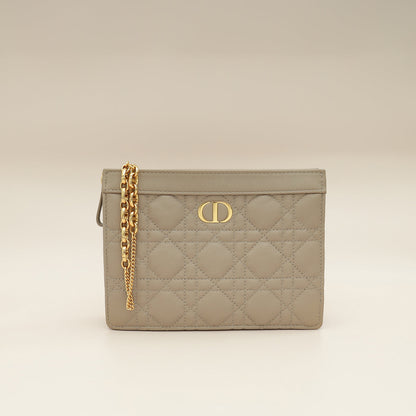 Christian Dior Sand Supple Caro Every Dior Cannage Pouch Rovelle Bags