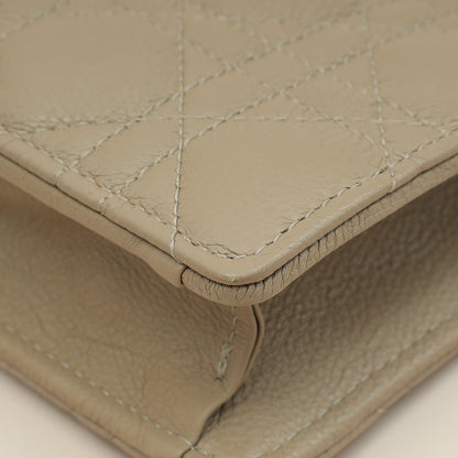 Christian Dior Sand Supple Caro Every Dior Cannage Pouch Rovelle Bags