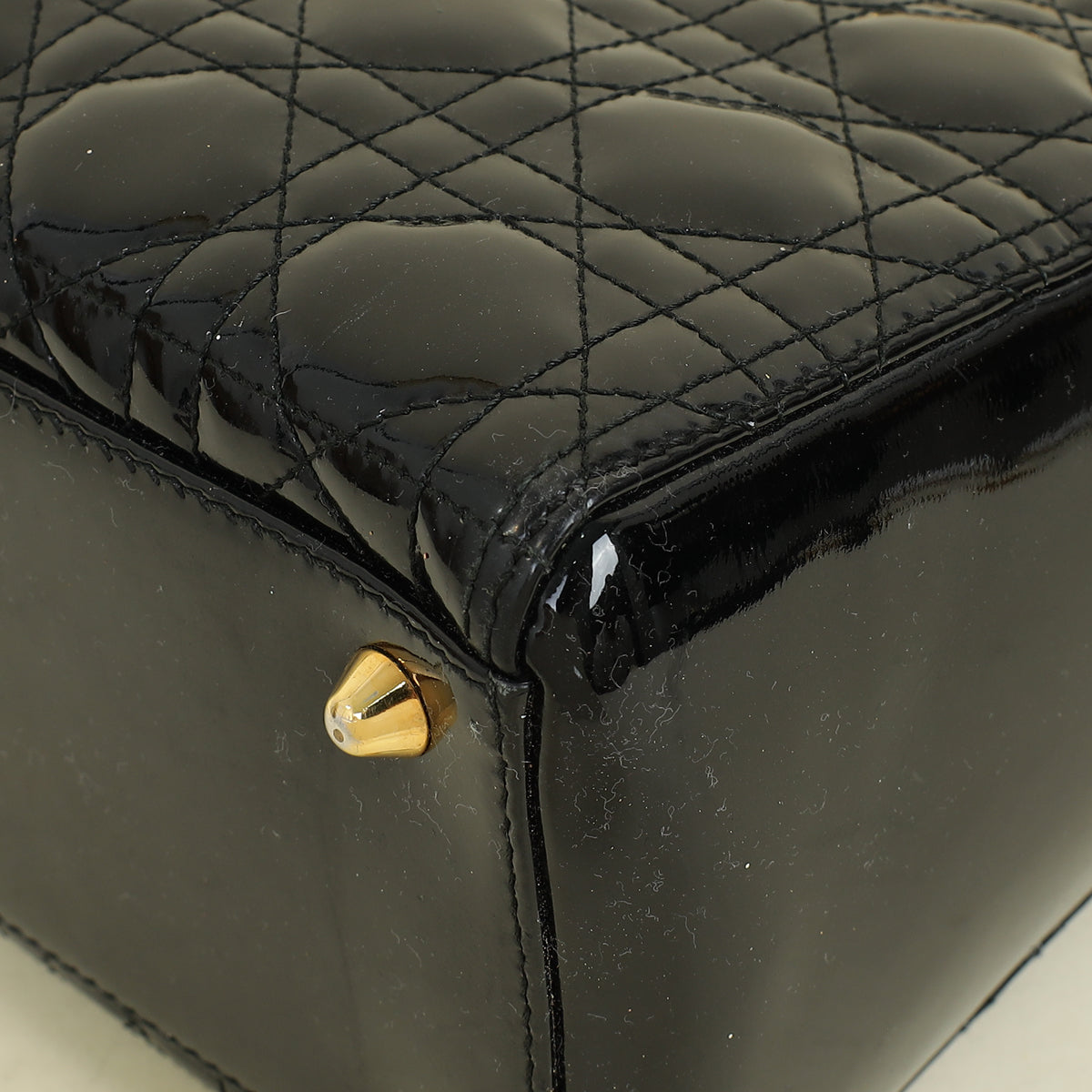 Dior Lady Dior Leather Handbag Style 108 Rovelle Bags