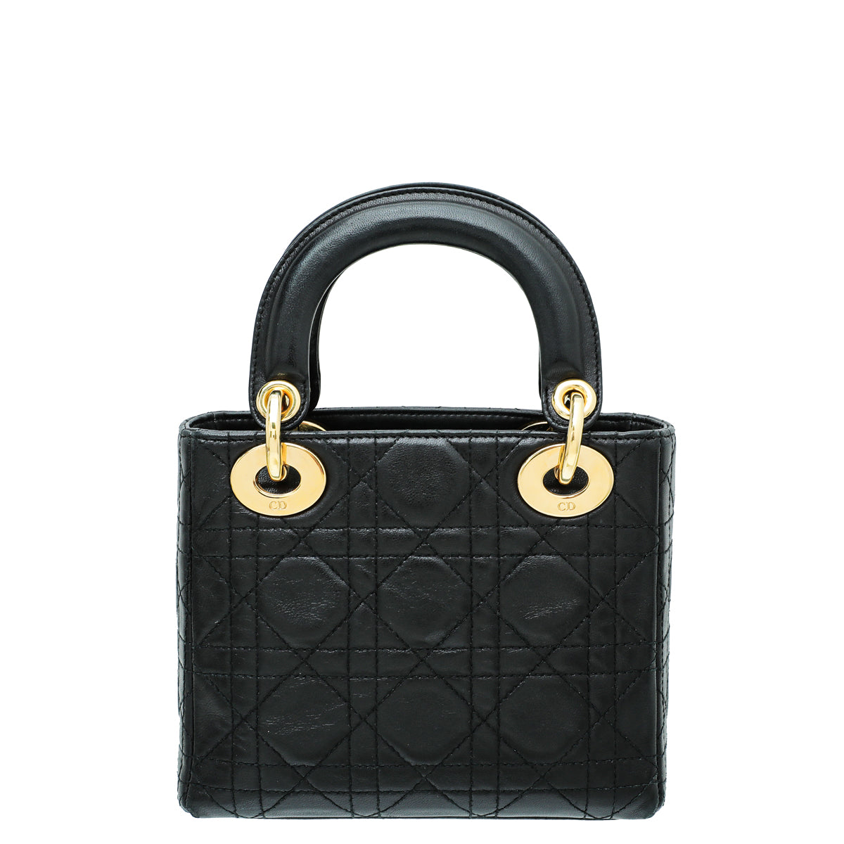 Christian Dior Black Mini Lady Dior Bag Rovelle Bags