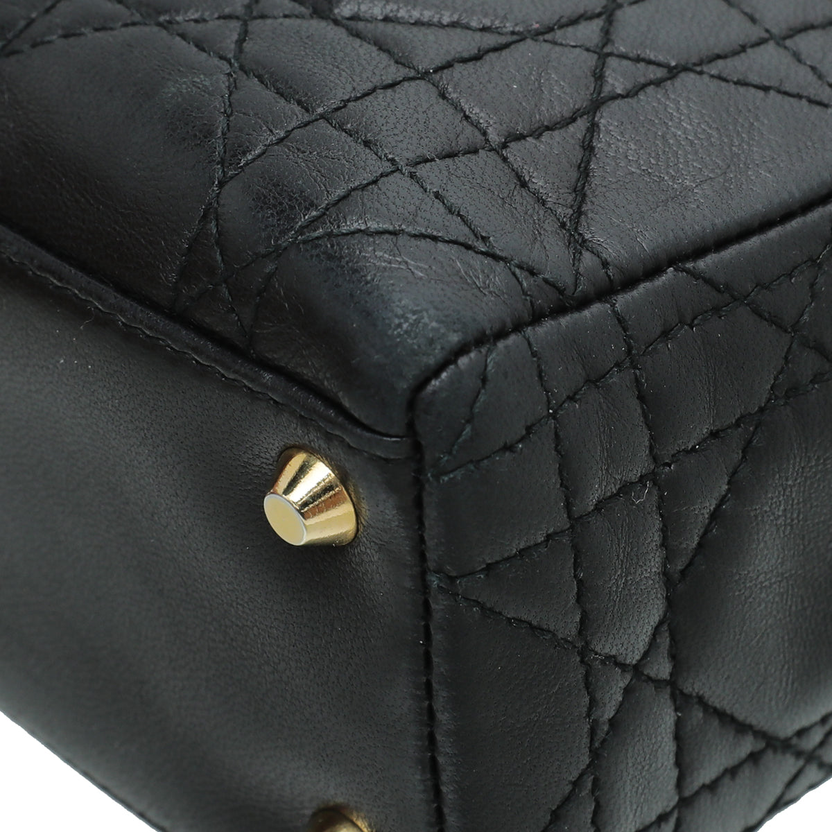 Christian Dior Black Mini Lady Dior Bag Rovelle Bags