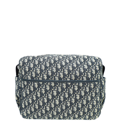 Christian Dior Blue Oblique Canvas Changing Bag Rovelle Bags