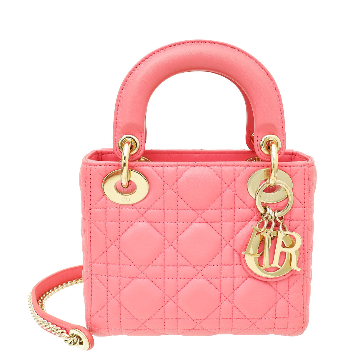 Christian Dior Pink Lady Dior Mini Chain Bag Rovelle Bags