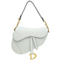 Christian Dior White Saddle Medium Bag Rovelle Bags