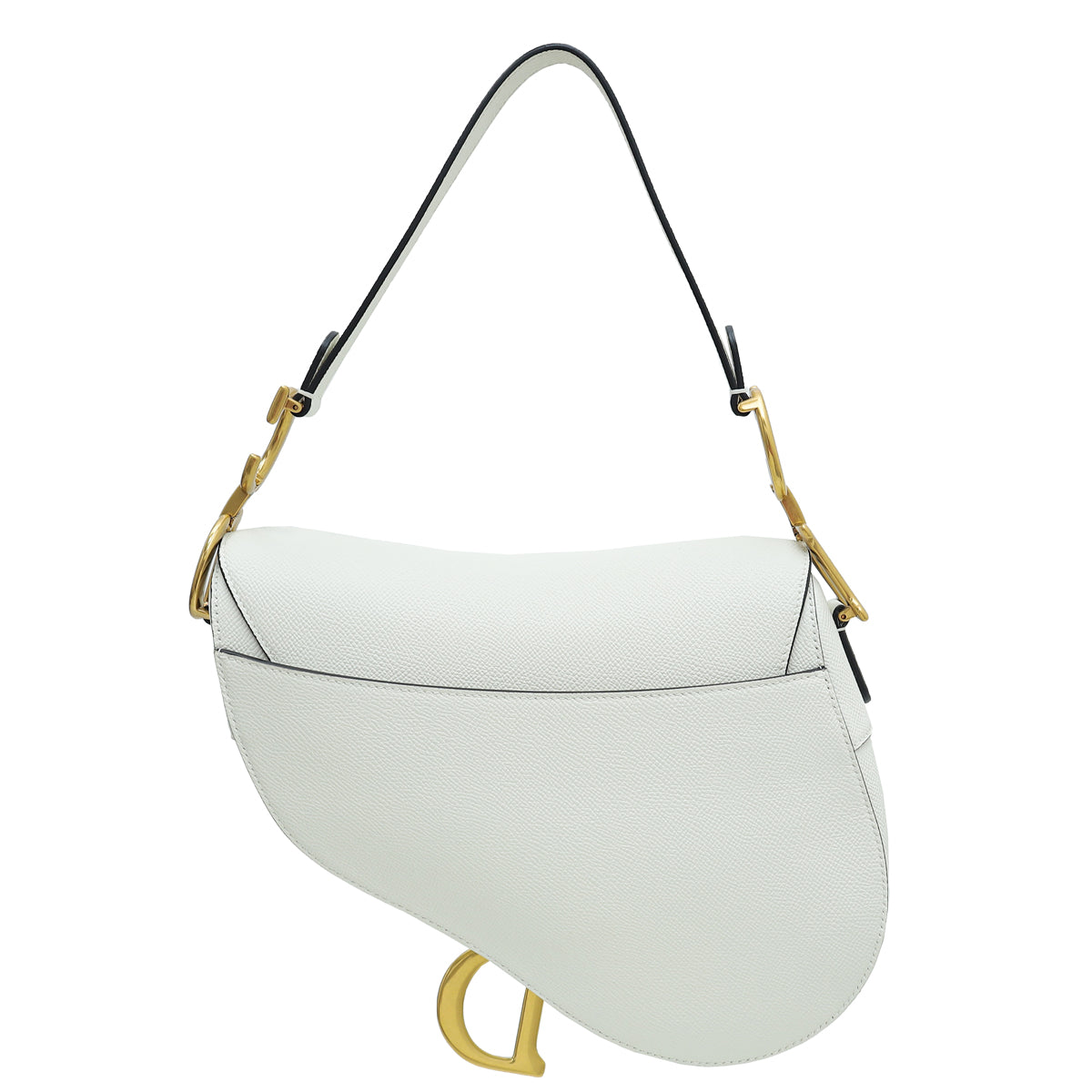 Christian Dior White Saddle Medium Bag Rovelle Bags