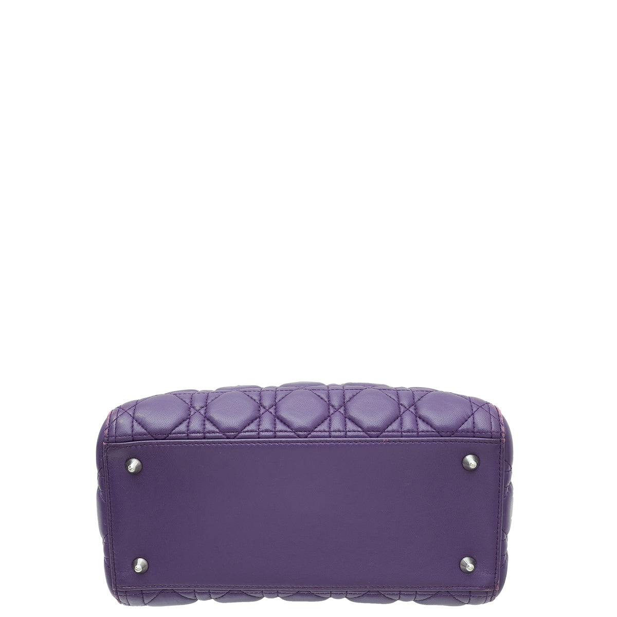Christian Dior Violet Lady Dior Medium Bag Rovelle Bags