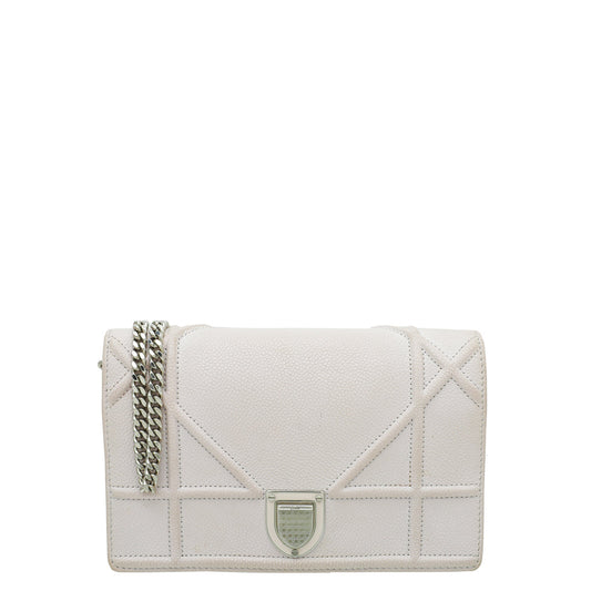 Christian Dior Light Pink Diorama Chain Clutch Rovelle Bags