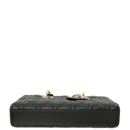 Christian Dior Black Lady D-Joy Medium Bag Rovelle Bags