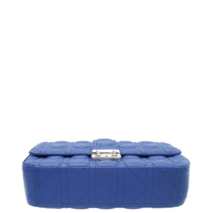 Christian Dior Sapphire Blue Miss Dior Medium Shoulder Bag Rovelle Bags