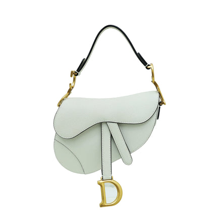 Christian Dior Bicolor Saddle Mini Bag Rovelle Bags